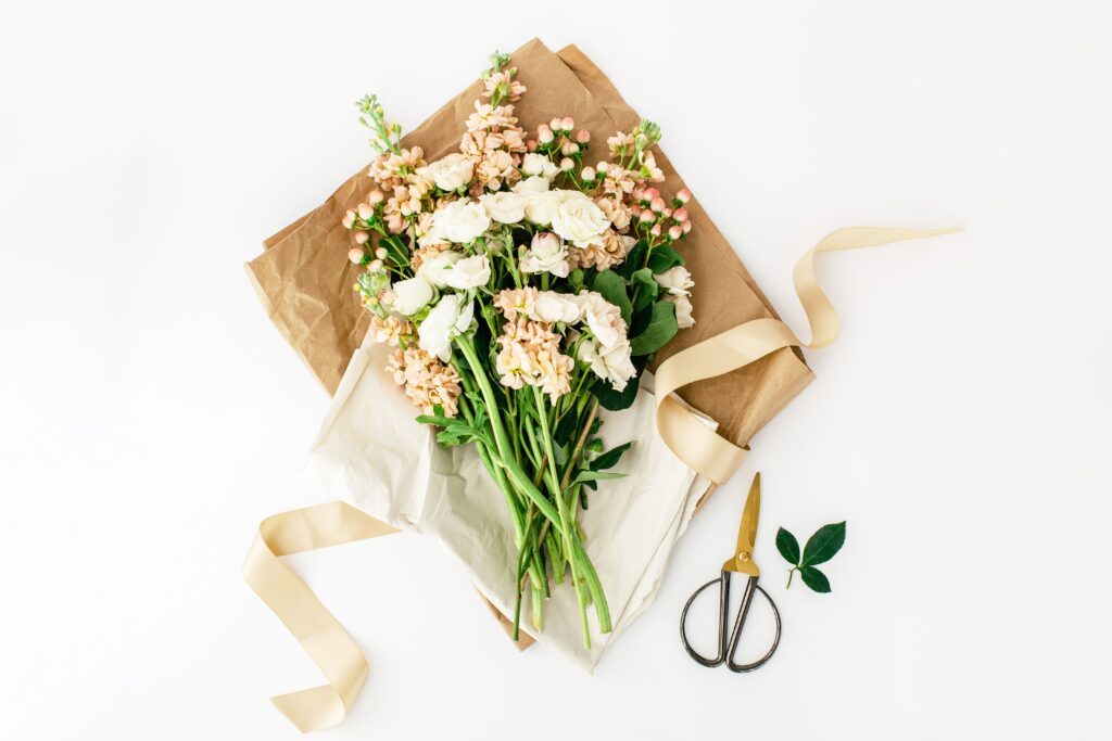 bouquet of flowers - how to love yourself again