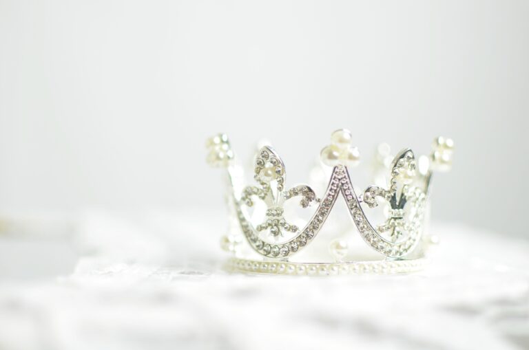 silver crown as you practice self love affirmations