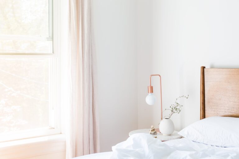 bedroom as part of your morning routine