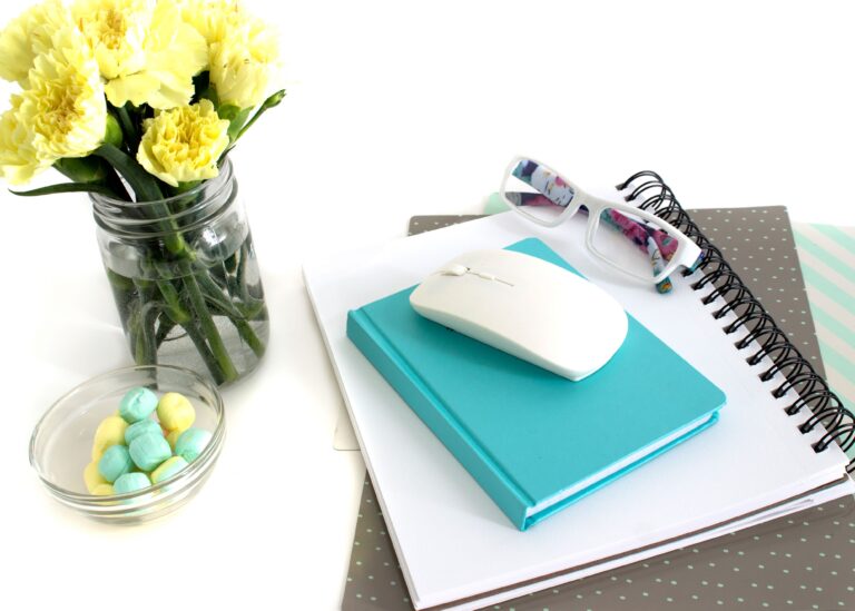 notebook to use when you journal for self love